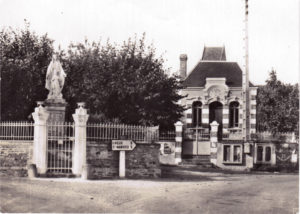 Place de la mairie en 1959