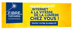 La fibre optique est déjà disponible à GRAINVILLE SUR ODON !