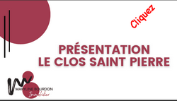 Présentation de l’Aménagement du lotissement « Le Clos St Pierre »