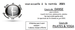 L’école de danse vous accueille à la rentrée 2021