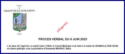 Liste des délibérations du 6 juin 2023